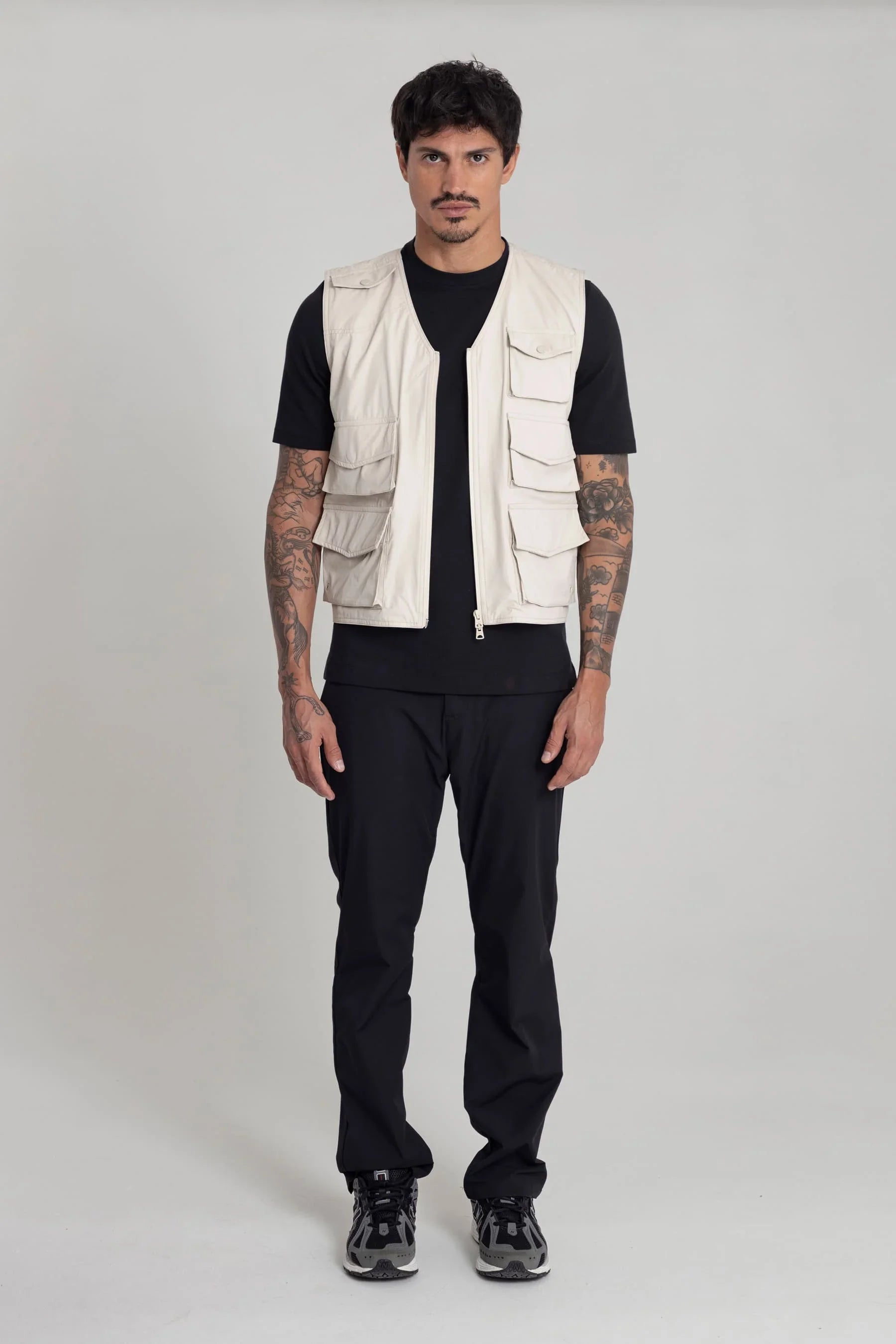 Men's sand vest with pockets Core