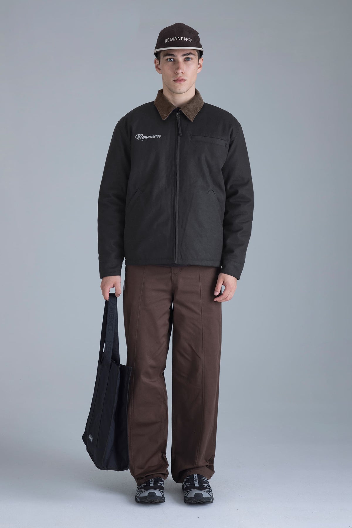 Chaqueta negra para hombre regular fit State