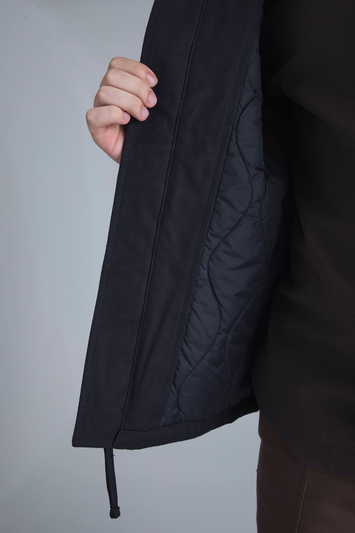 Chaqueta negra para hombre regular fit State
