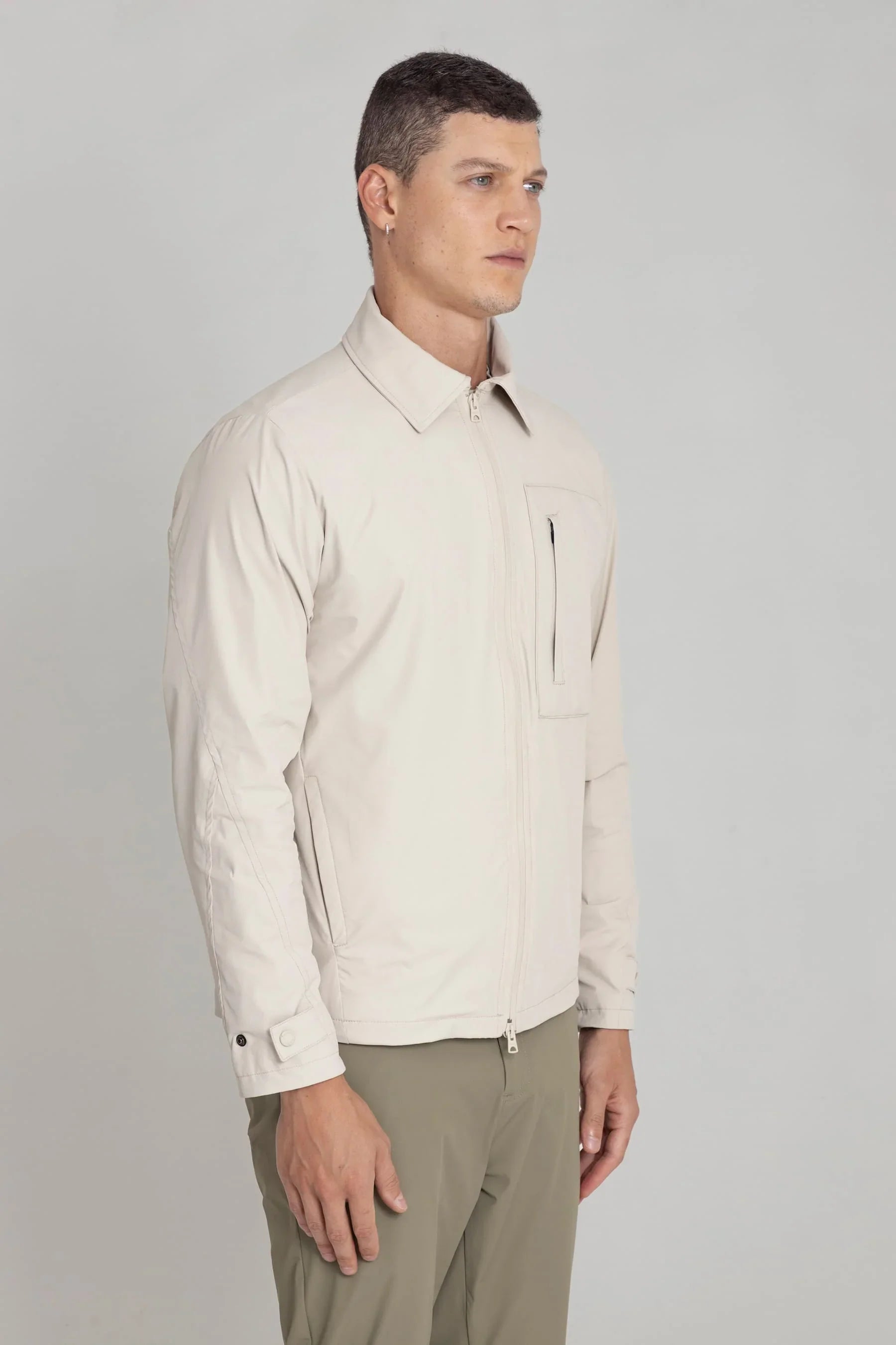 Men's Sand regular fit jacket Vapor