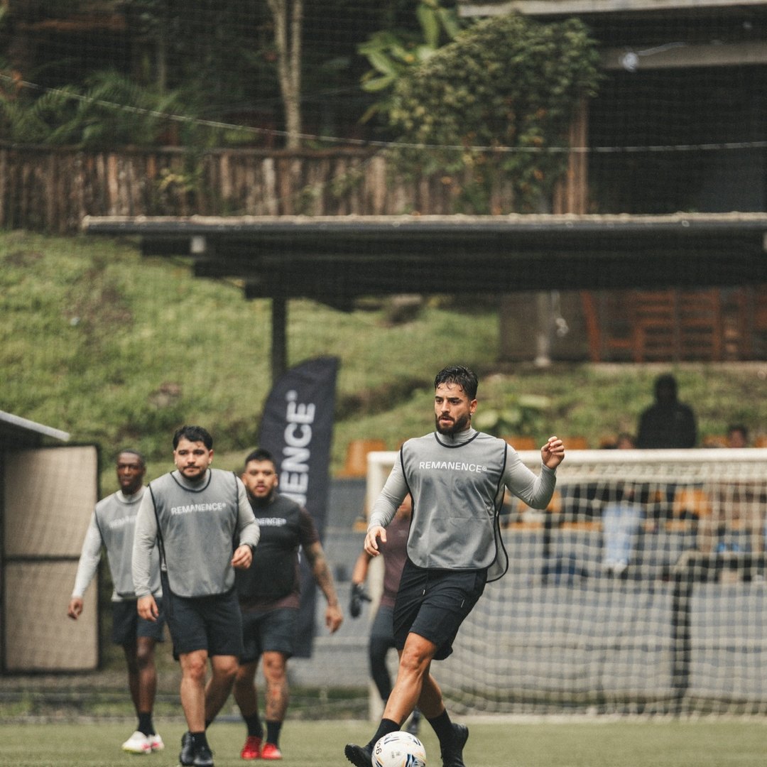 Football with the community and Juan Luis