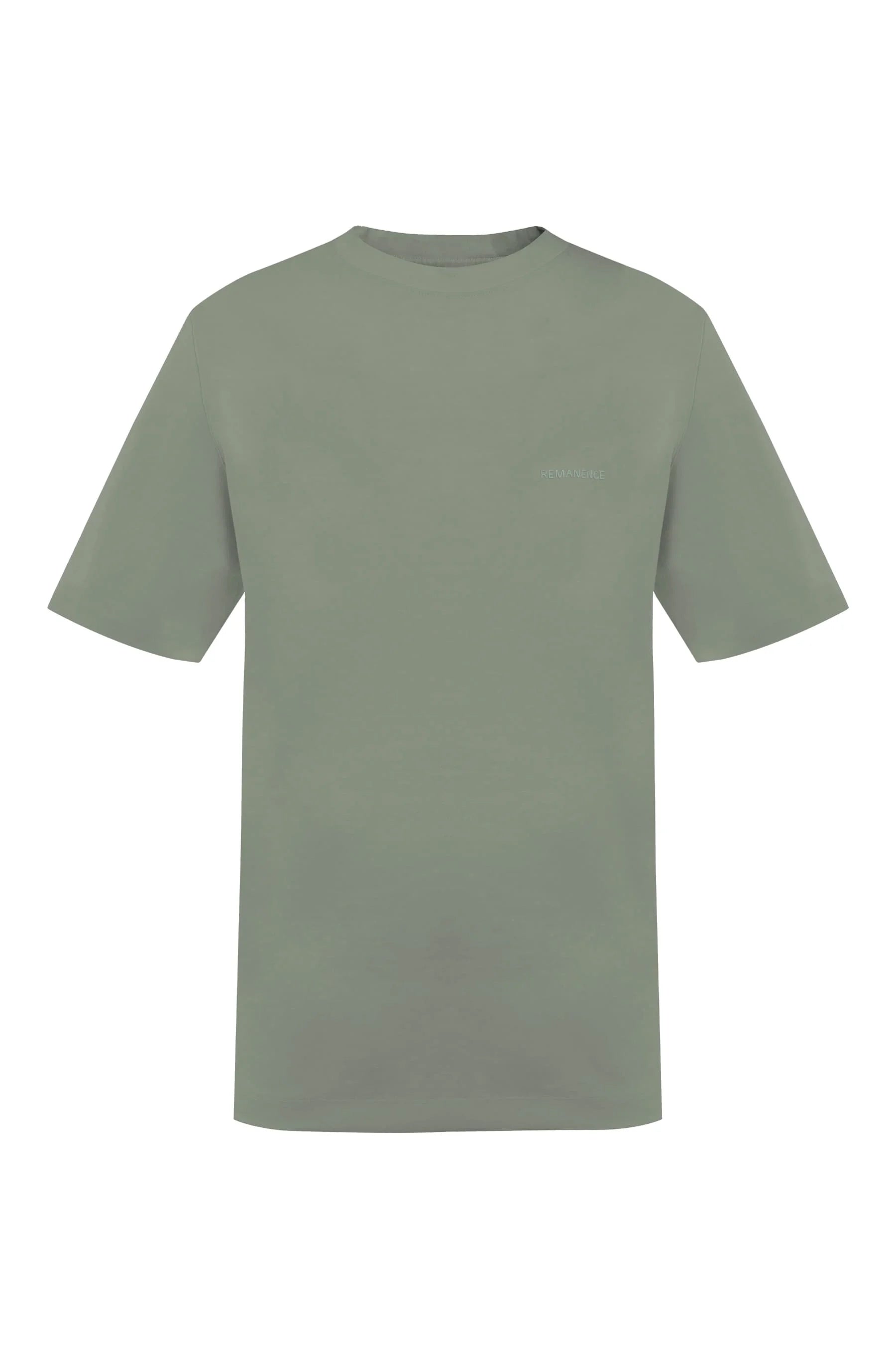 Men's Grayish Green t-shirt Peak Remanence 