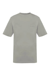 Mens Light Gray T-Shirt Peak Remanence 