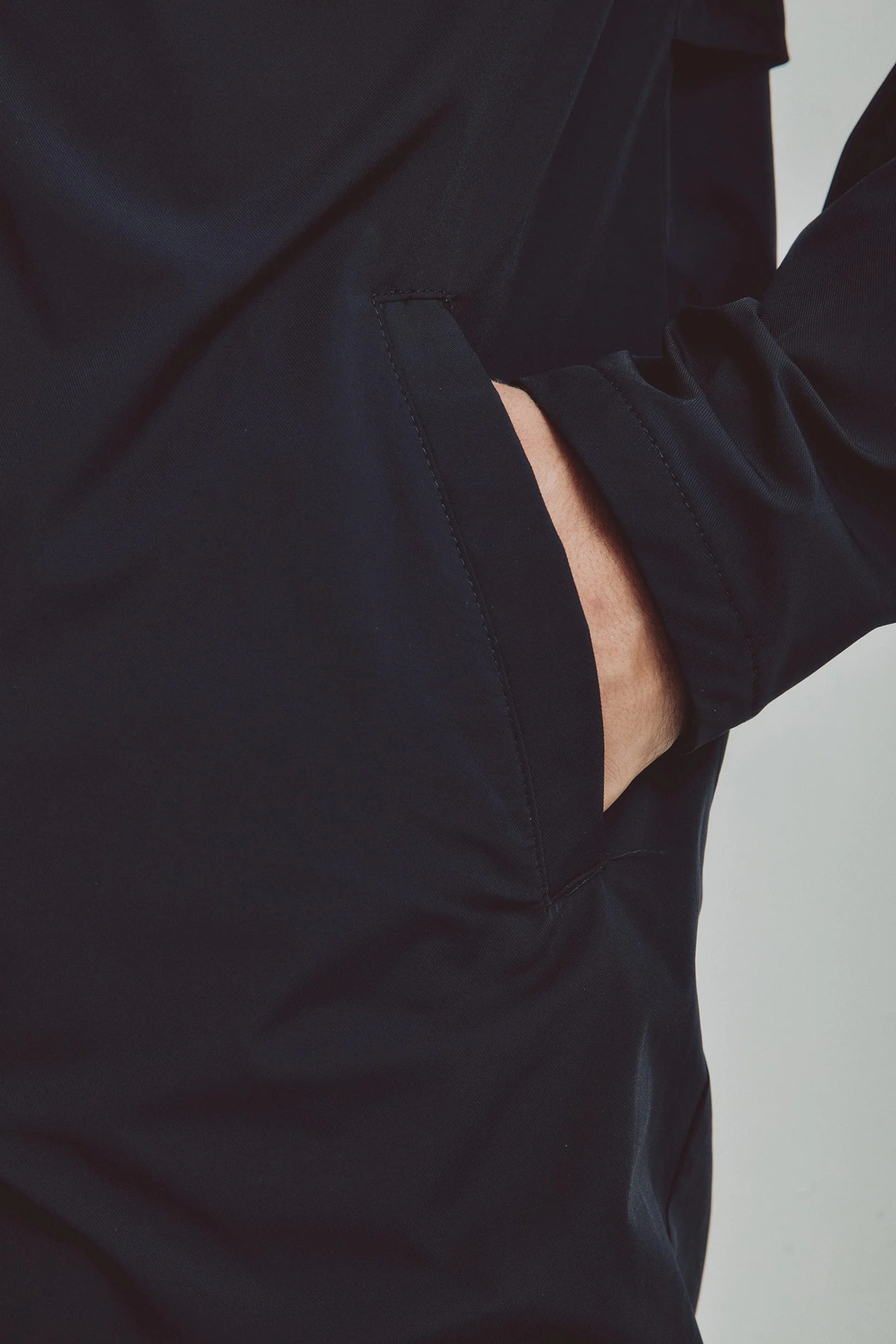 Men's black Parka jacket Copper Remanence 