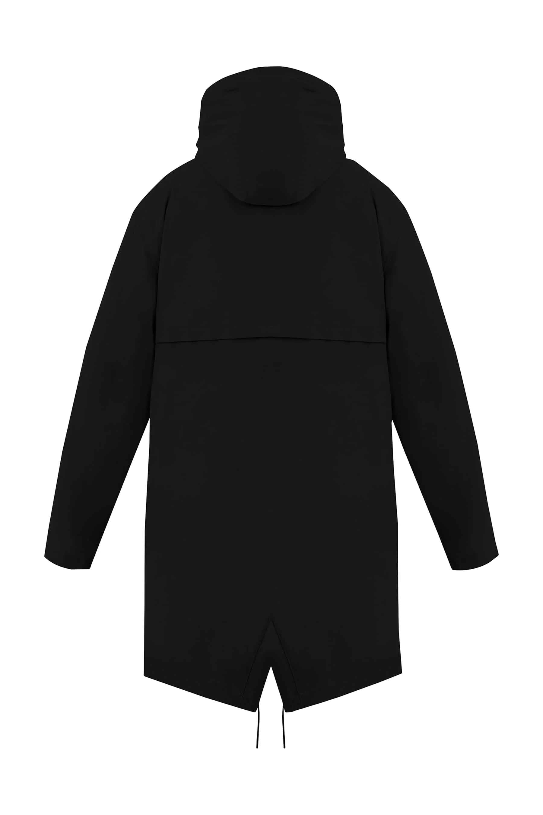 Men's black Parka jacket Copper Remanence 