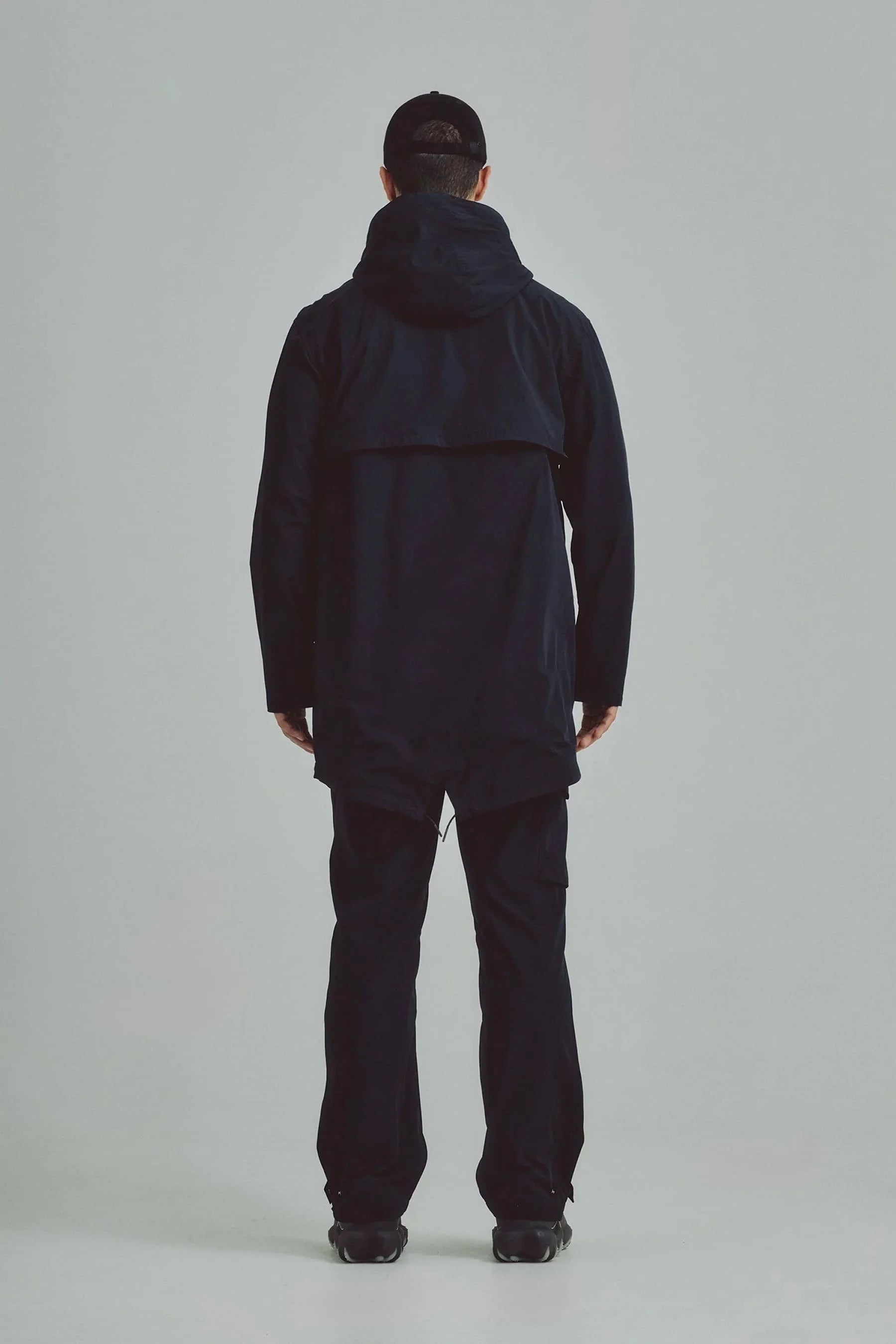 Men's black Parka jacket Copper Remanence 