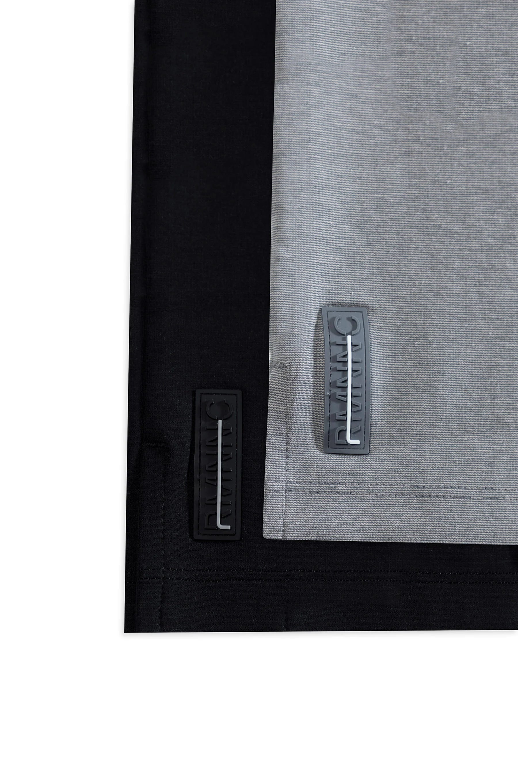 Men’s gray and black  2-Pack t-shirts Cling  Remanence 