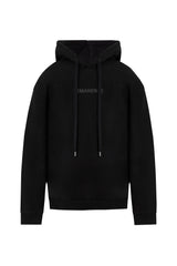 Men's black hoodie relaxed fit Hoodie Remanence 