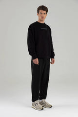 Men's black jogger Chroma