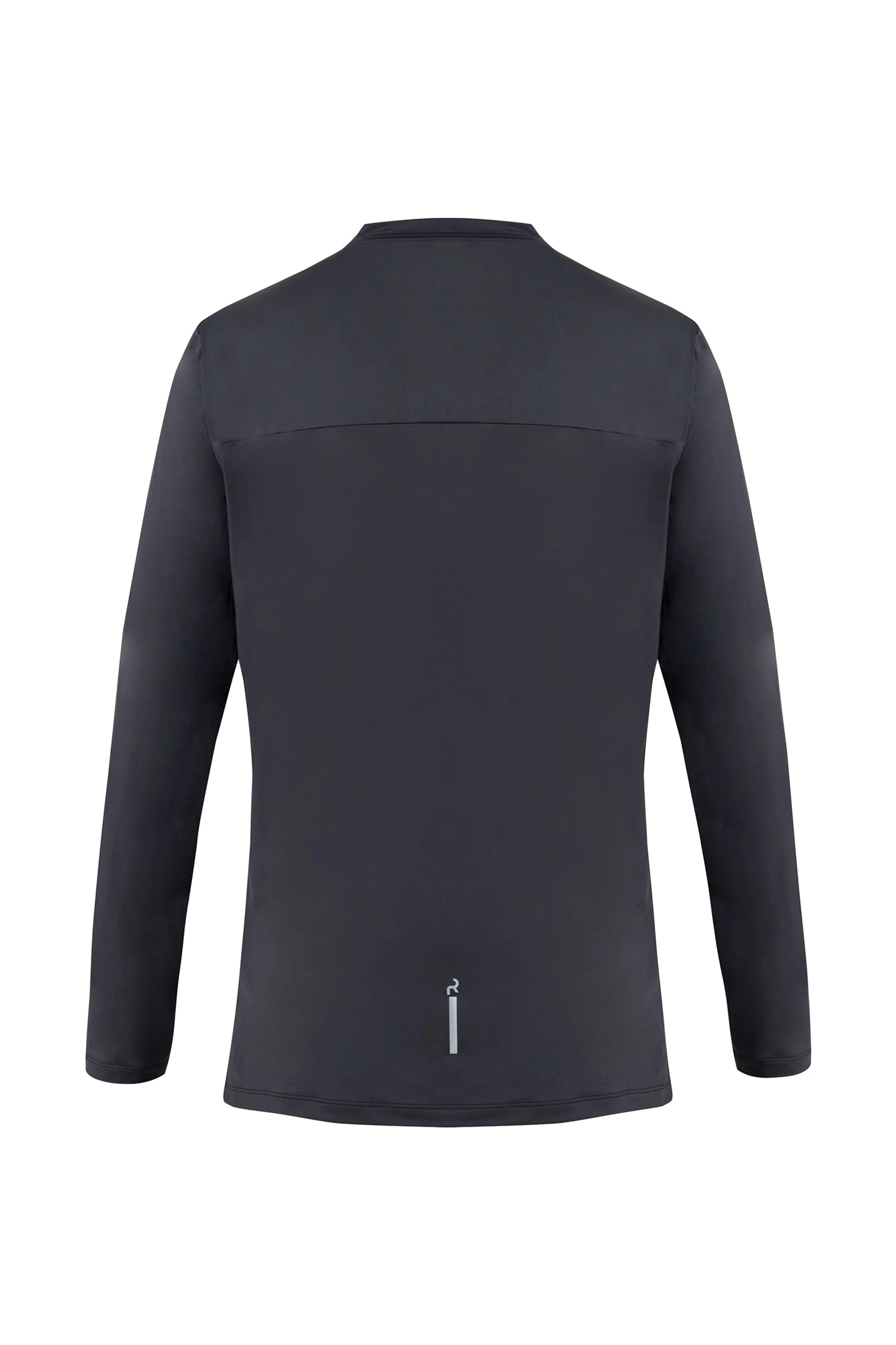 Men's black long sleeve crewneck t-shirt Echo Remanence 