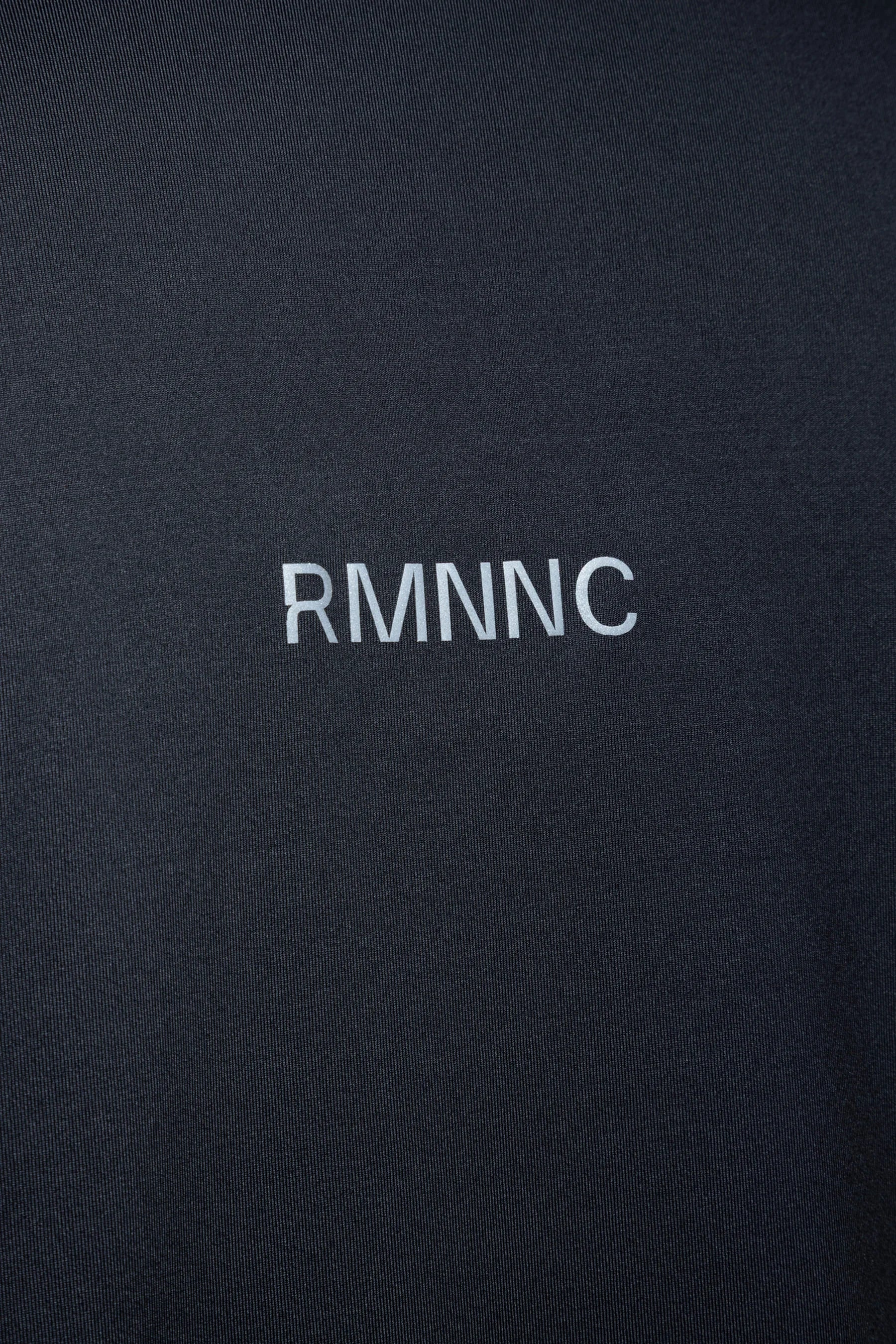 Men's black long sleeve crewneck t-shirt Echo Remanence 