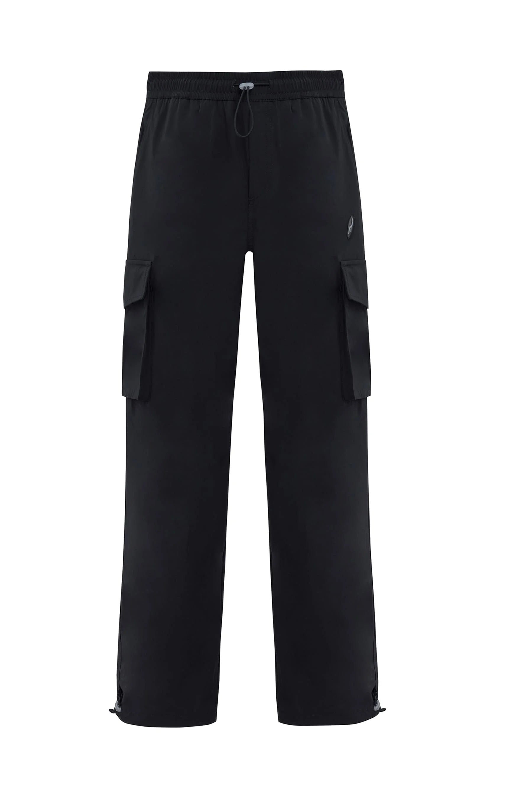 Men's black parachute pants Spark – Remanence International