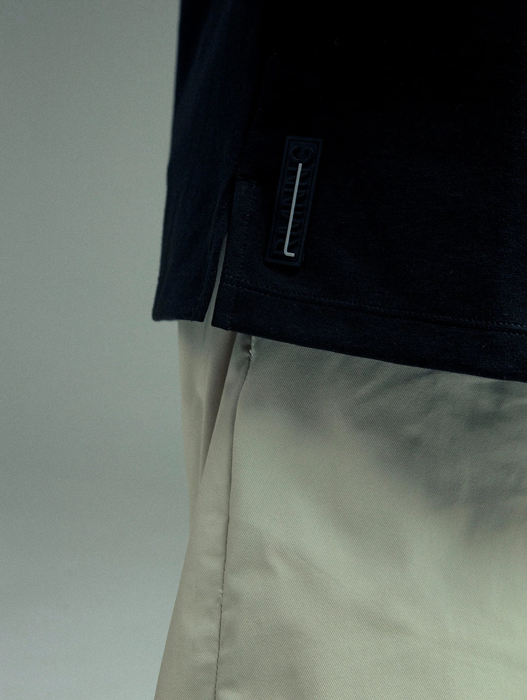 Men's black t-shirt Cling Remanence 