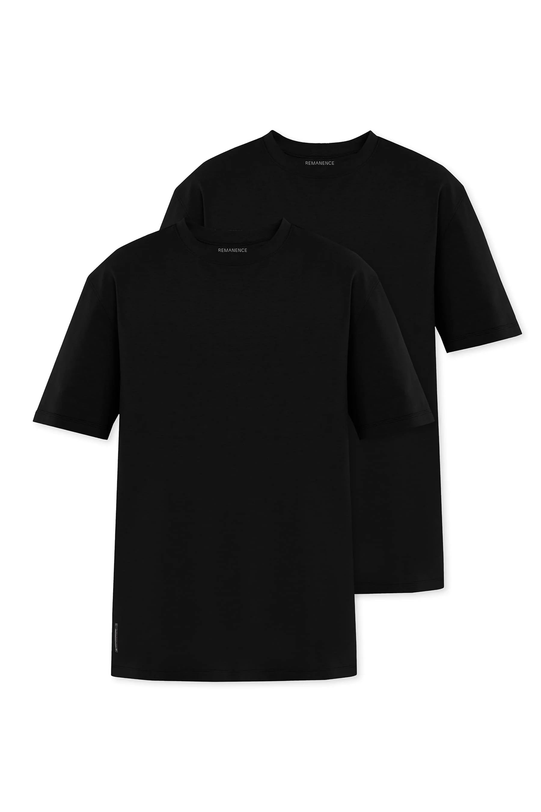 Men's black t-shirt Cling Remanence 