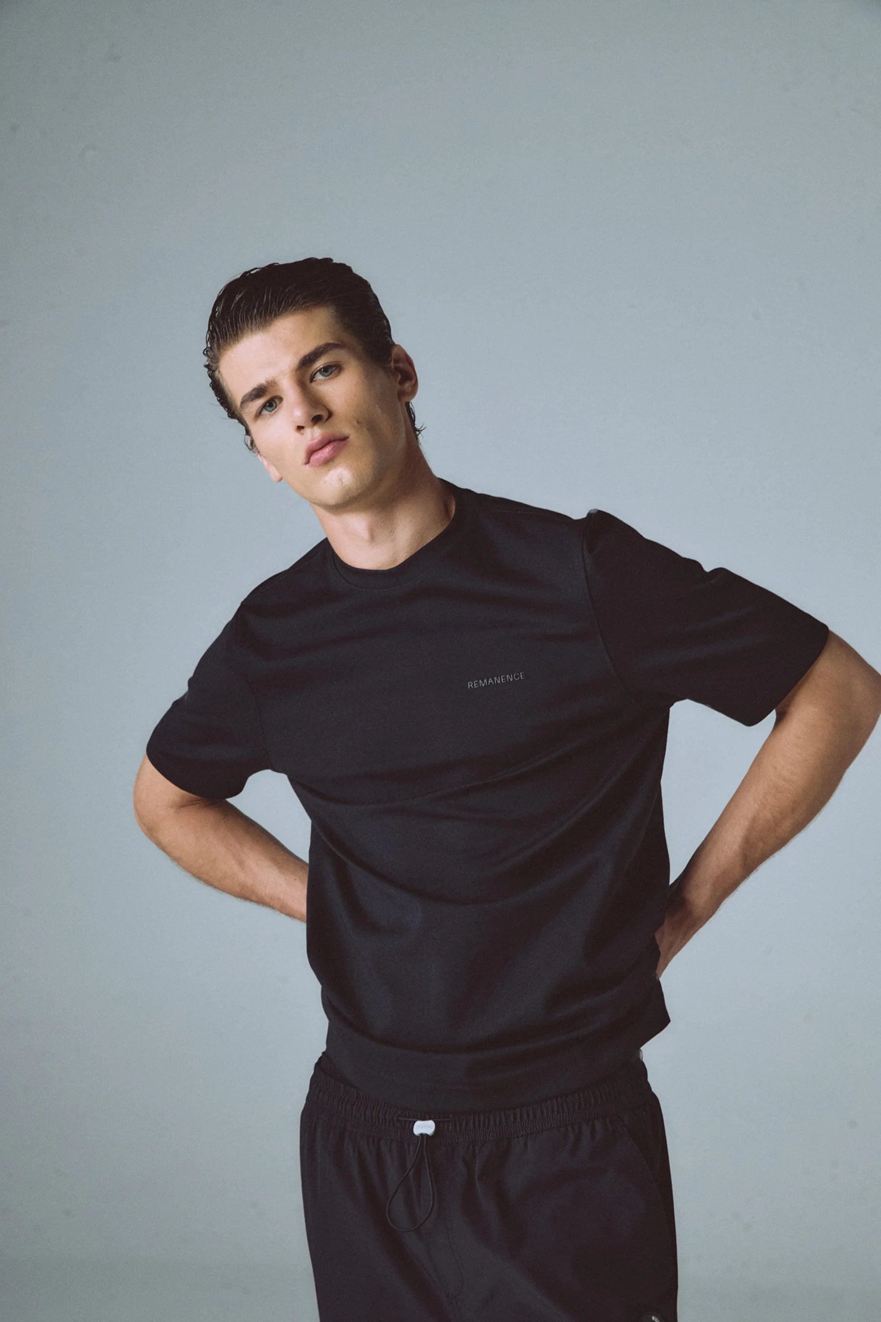 Men's black t-shirt Peak Remanence 