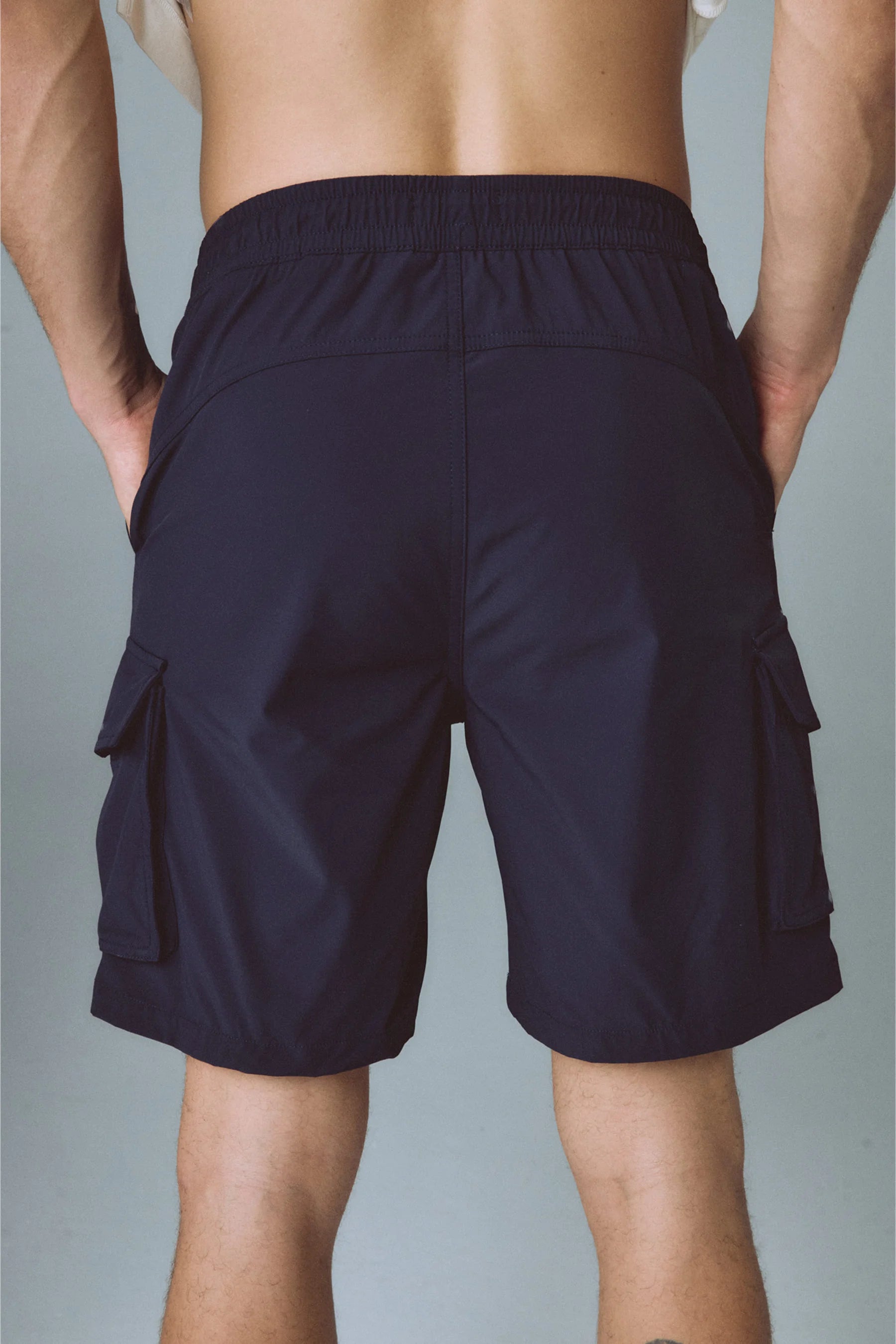 Men's regular fit blue shorts Torch – Remanence International