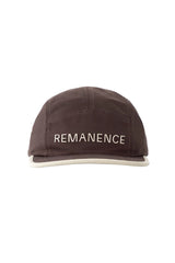 Men’s brown cap Running Remanence
