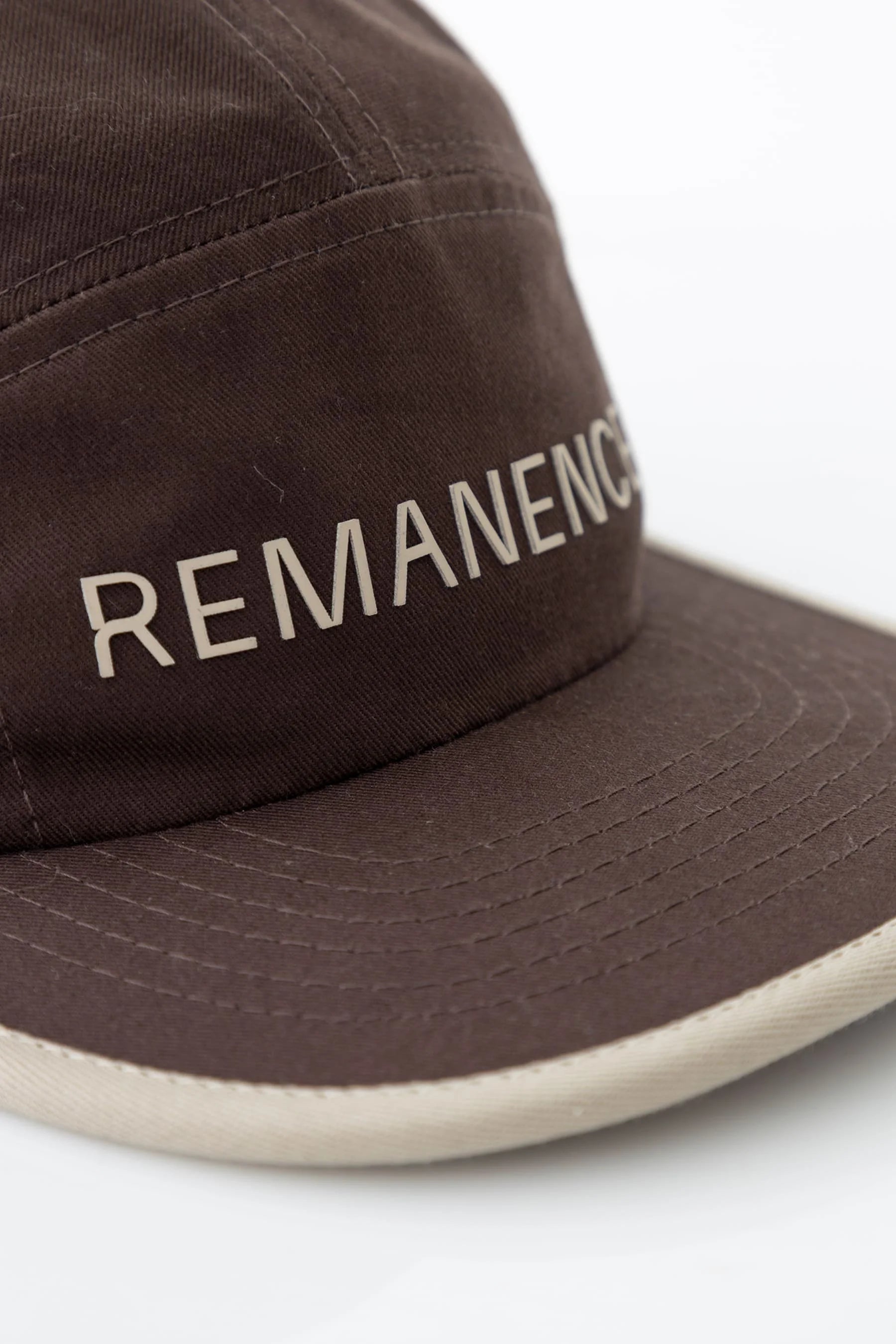 Men’s brown cap Running Remanence