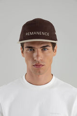 Men’s brown cap Running Remanence