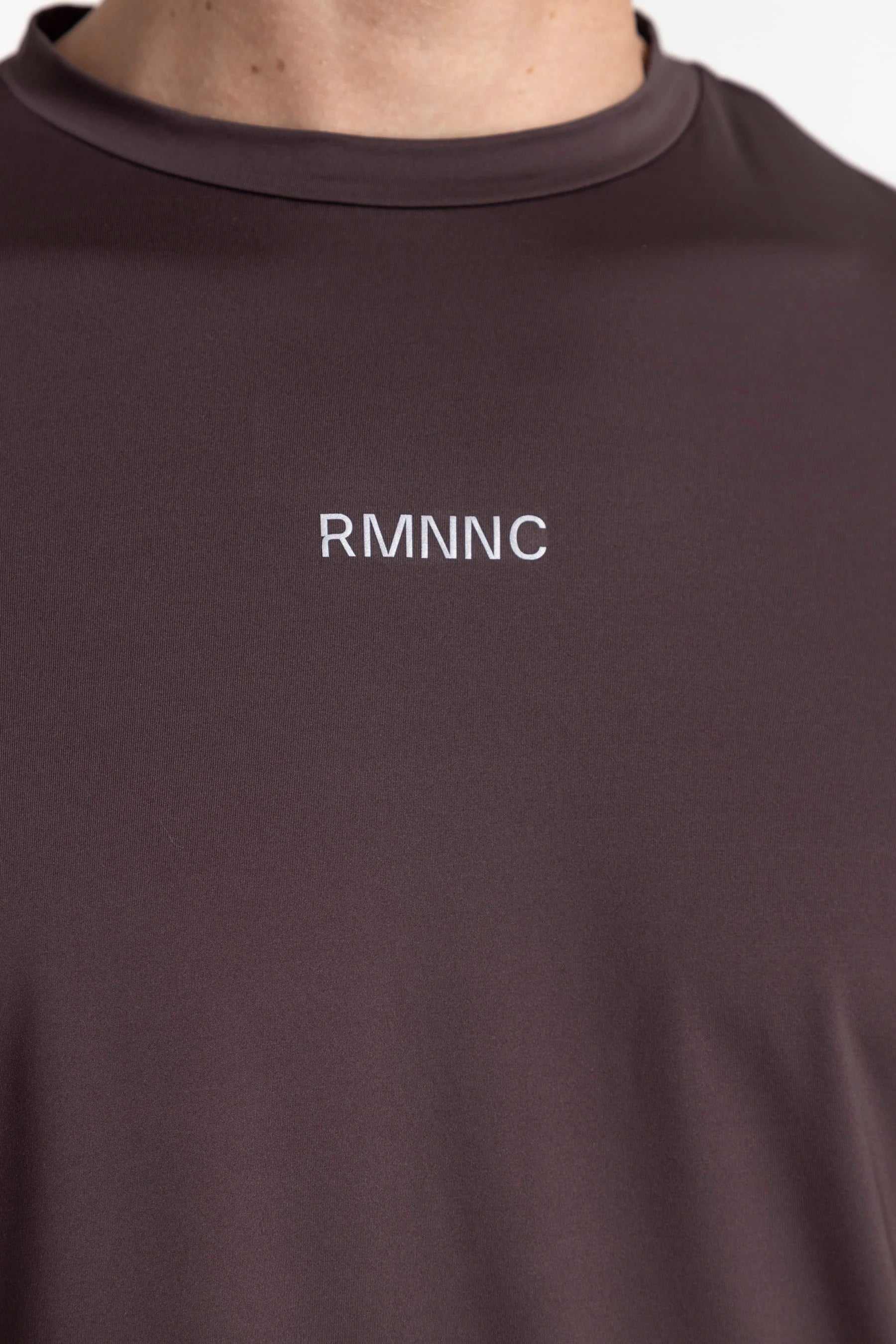 Men's brown sports t-shirt Wave Remanence 