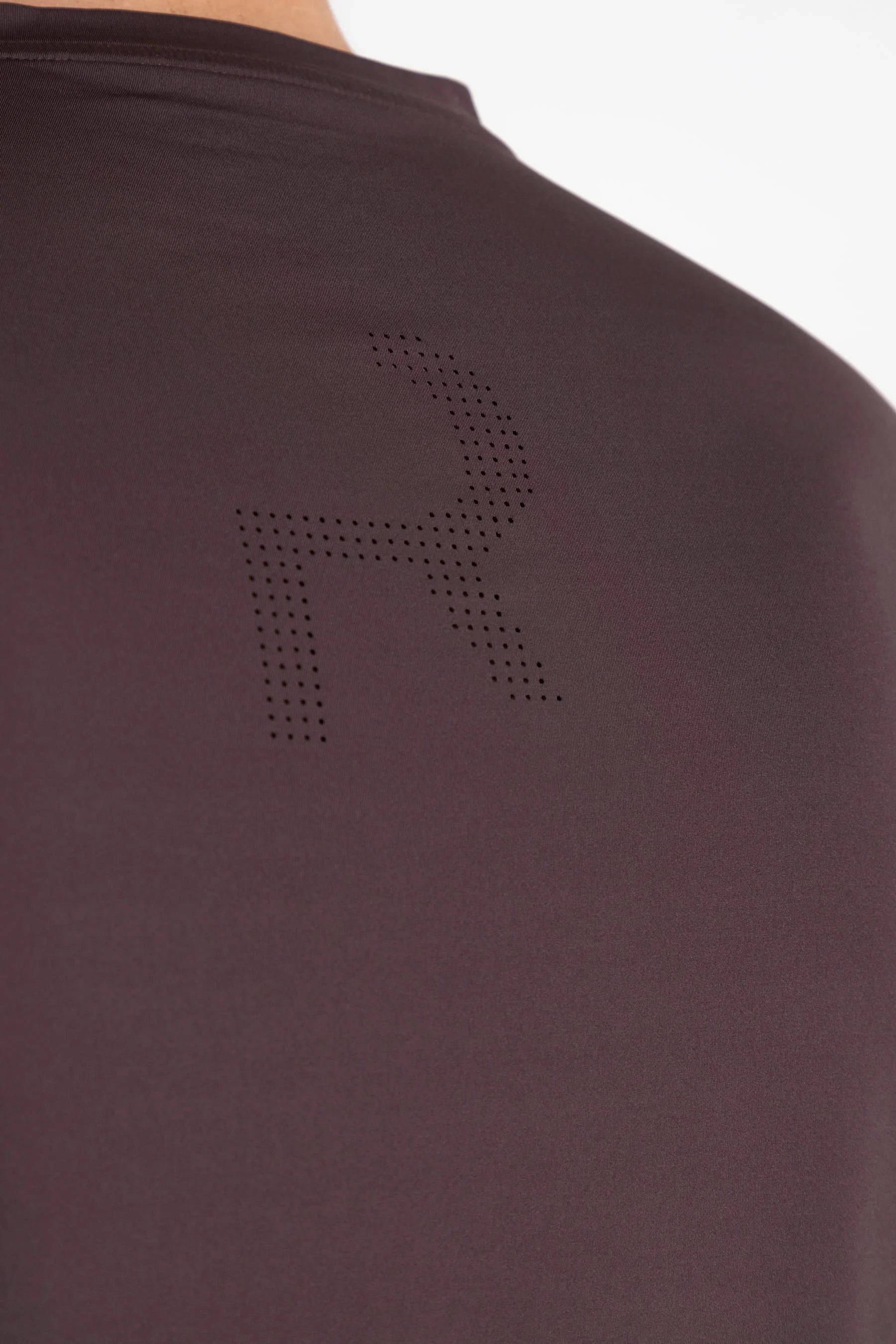 Men's brown sports t-shirt Wave Remanence 