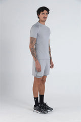 Men's gray mesh sports shorts Ether Remanence 
