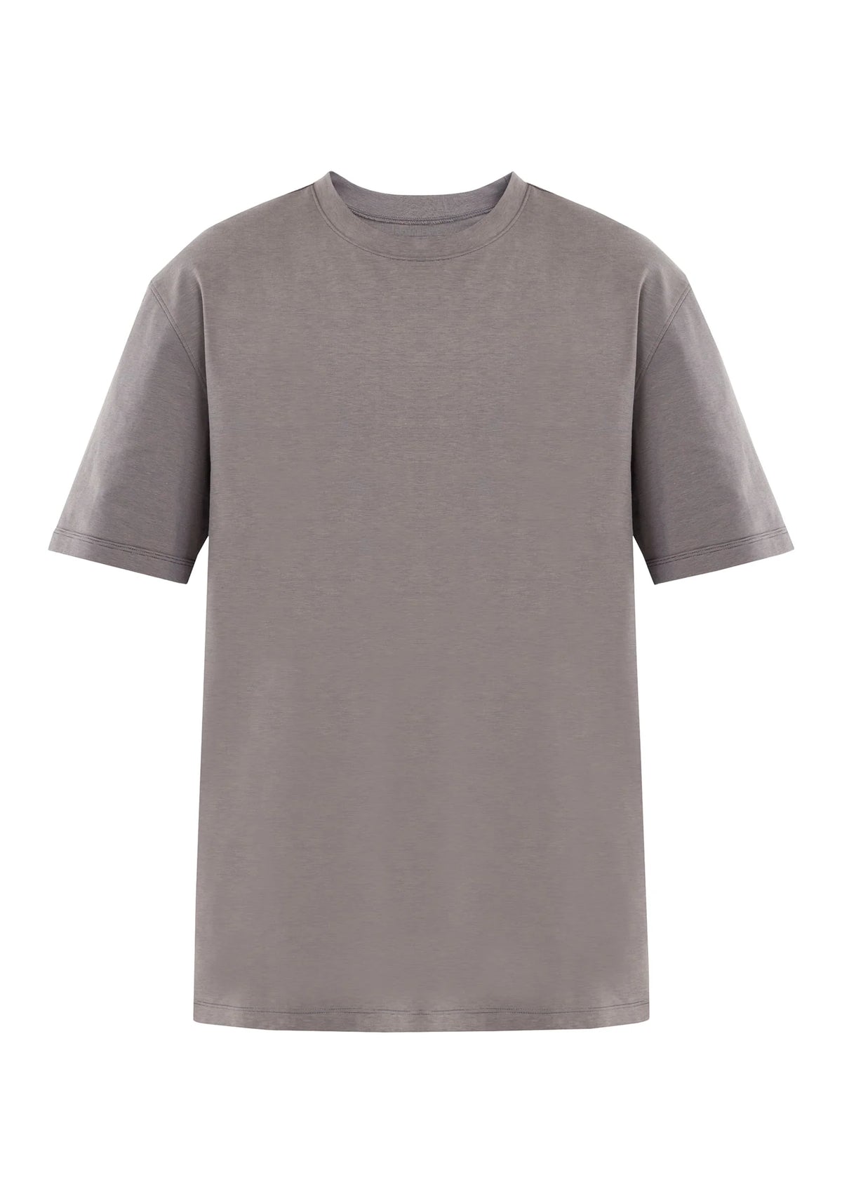 Camiseta gris para hombre fit relajado Cling