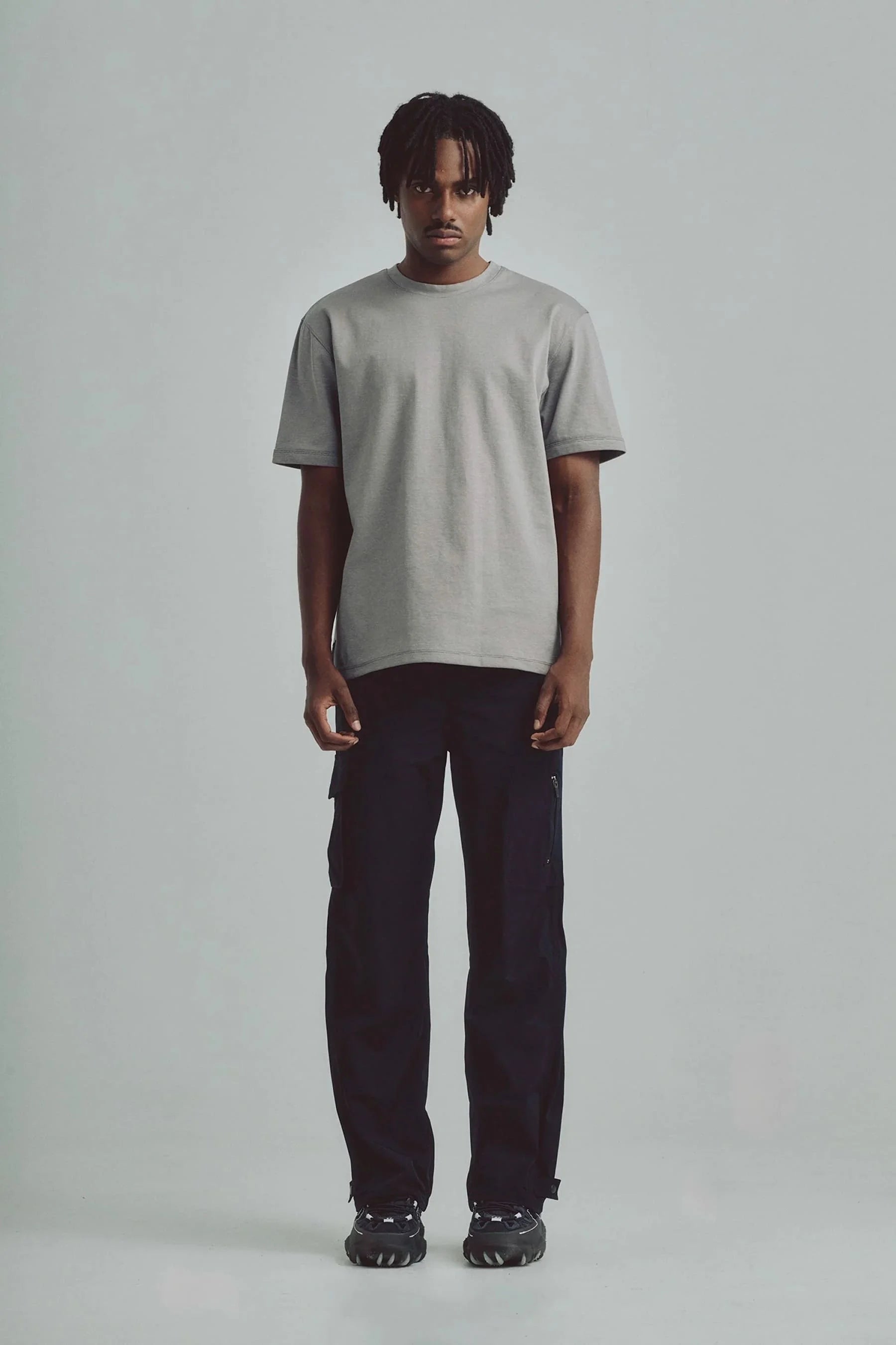 Men's gray  t-shirt Cling Remanence 