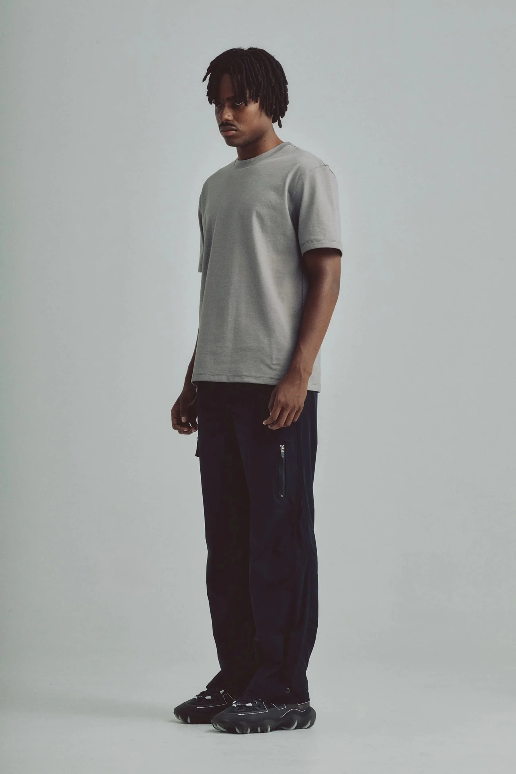 Men's gray  t-shirt Cling Remanence 