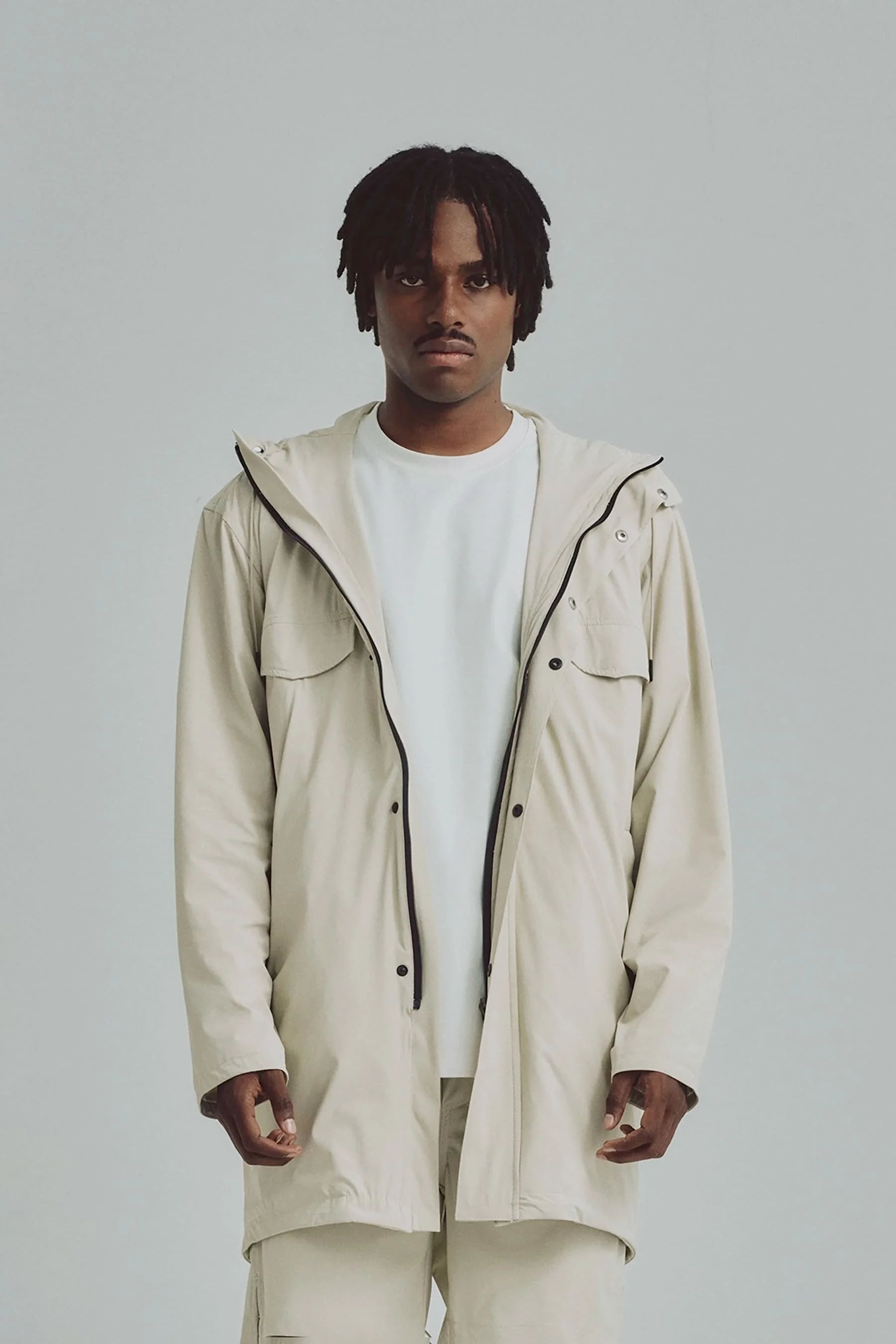 Men's sand Parka jacket Copper Remanence 