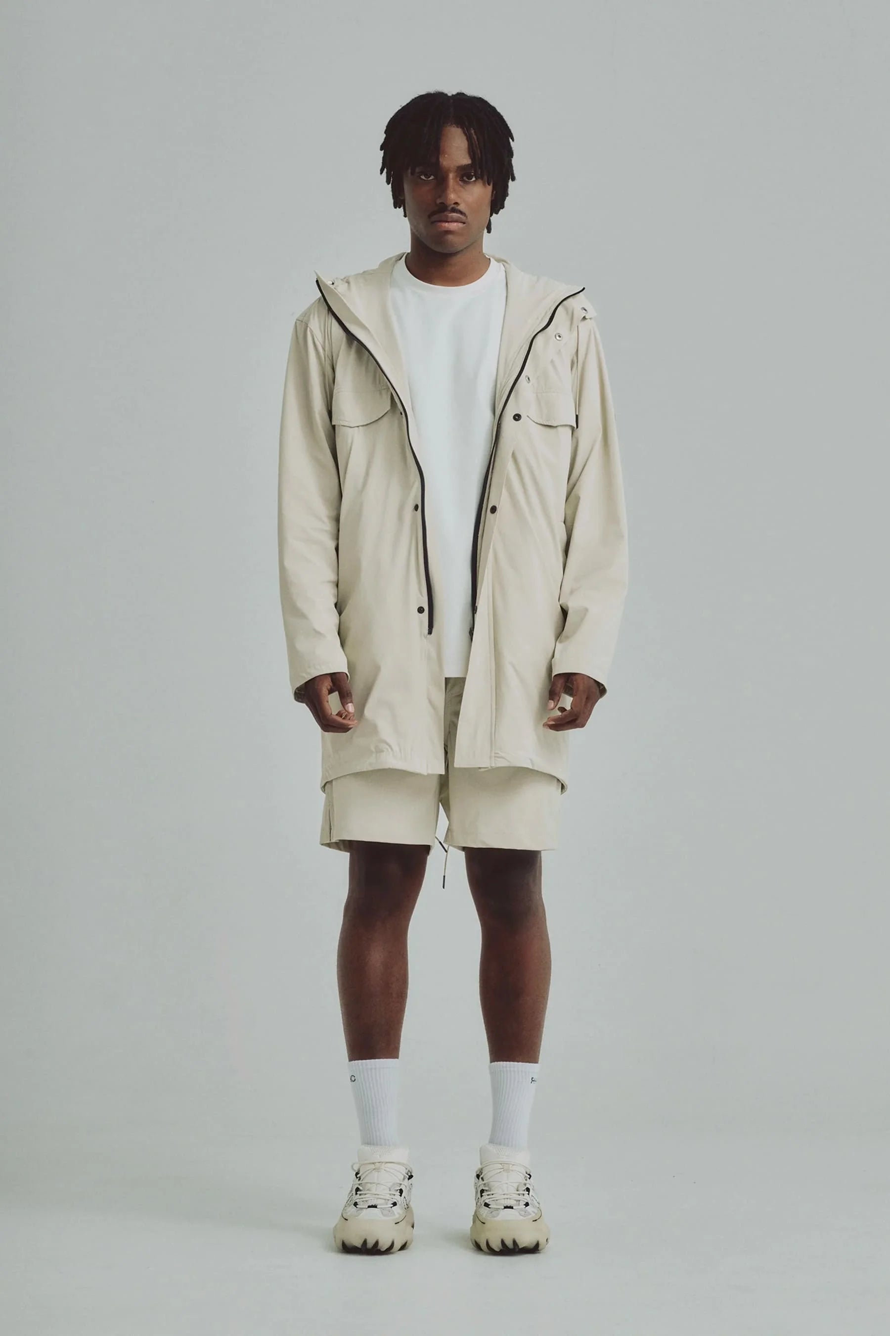 Men's sand Parka jacket Copper Remanence 