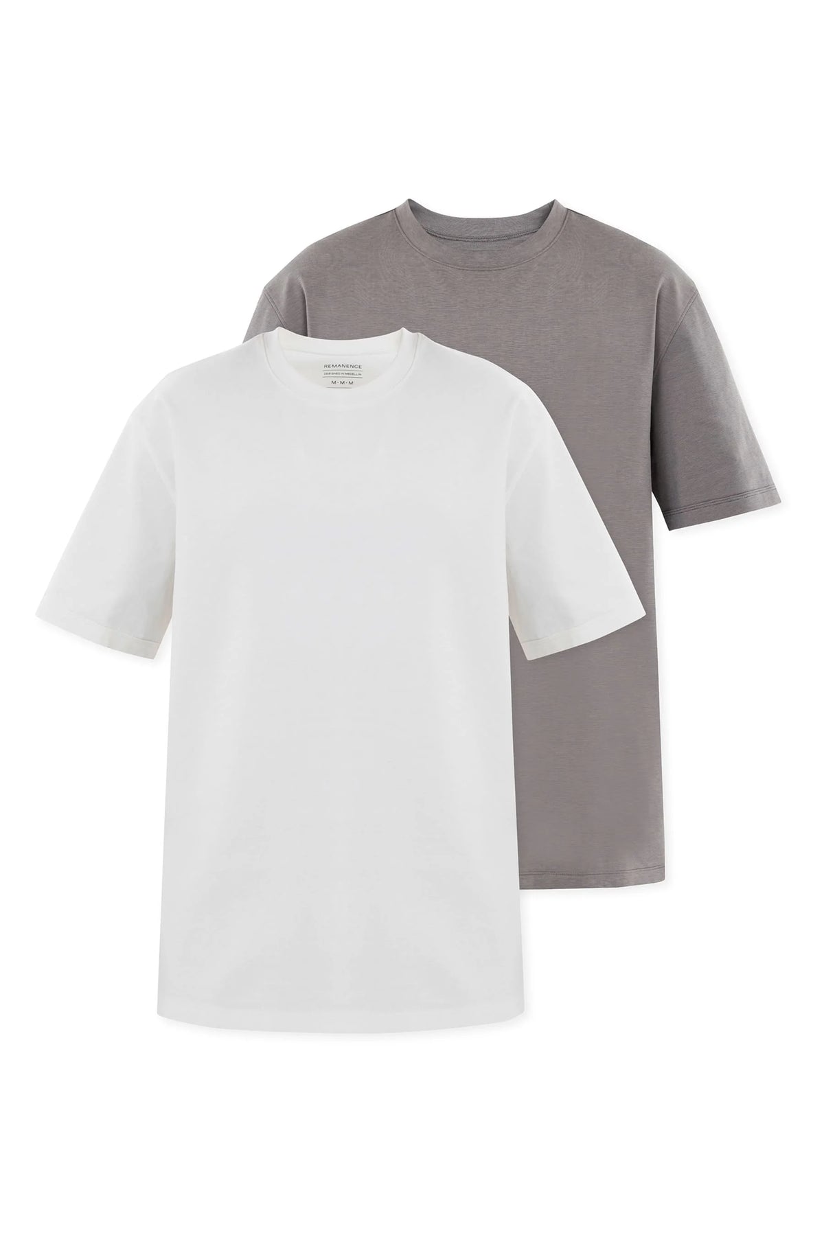 Men’s gray and white 2-Pack t-shirts Cling