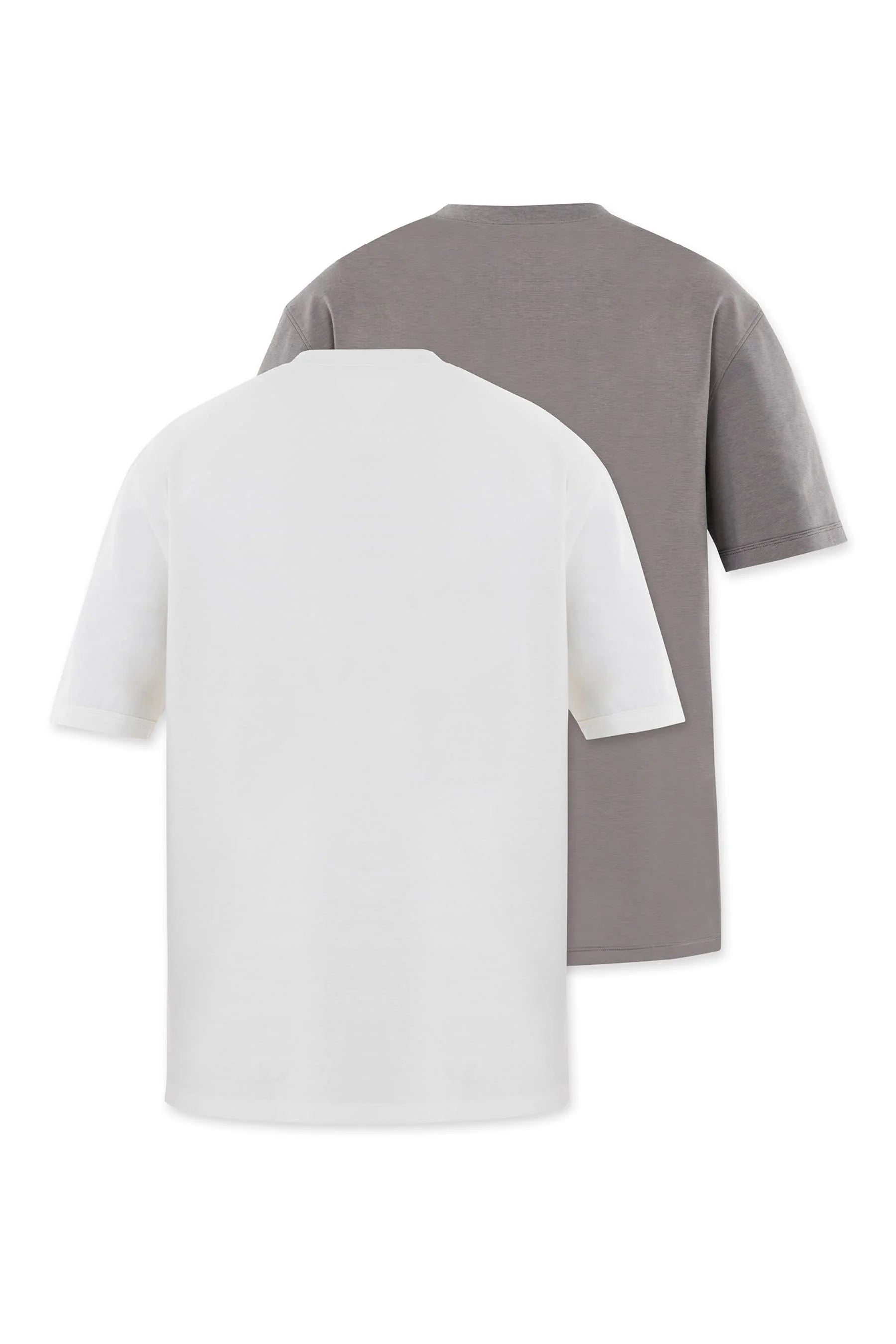Men’s gray and white 2-Pack t-shirts Cling  Remanence 