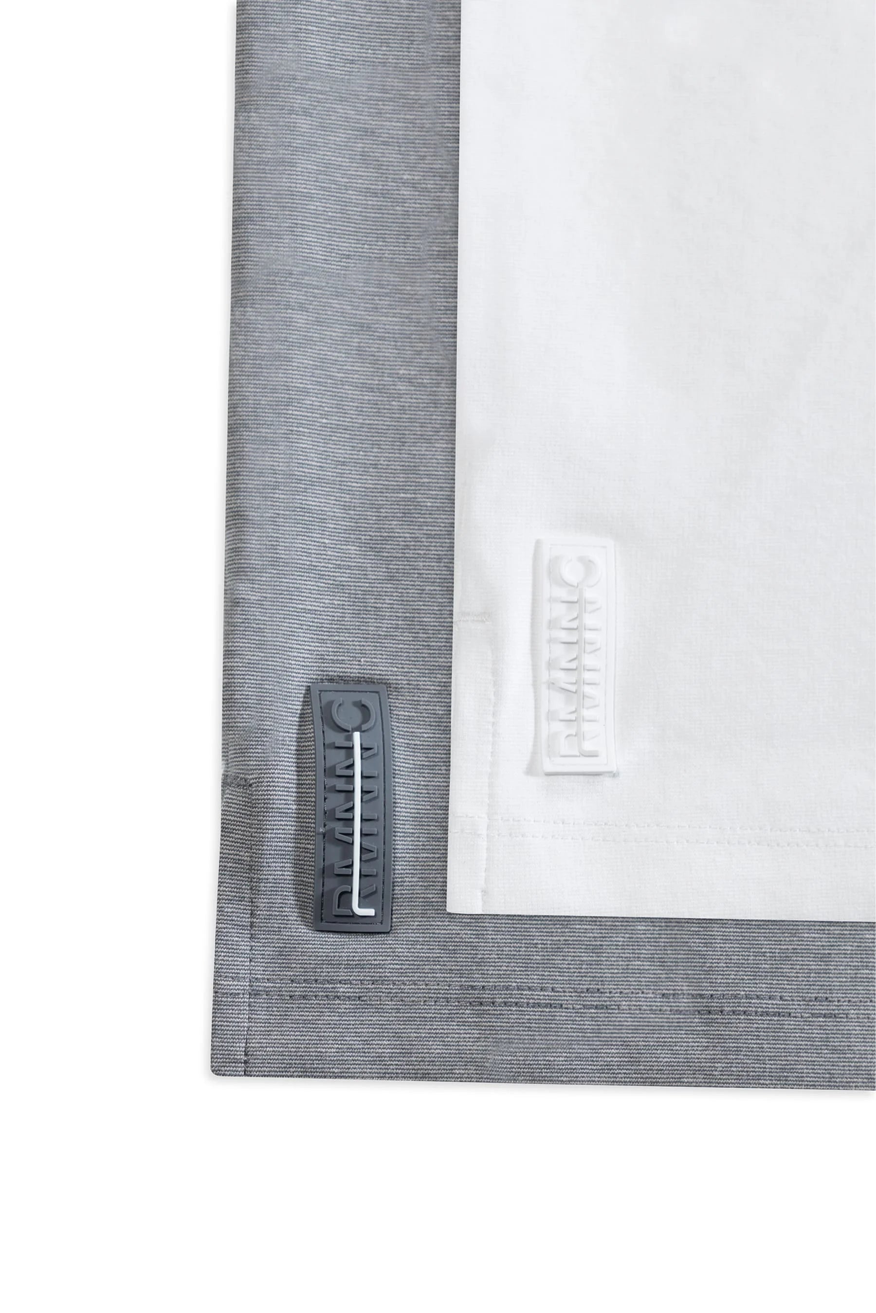 Men’s gray and white 2-Pack t-shirts Cling  Remanence 