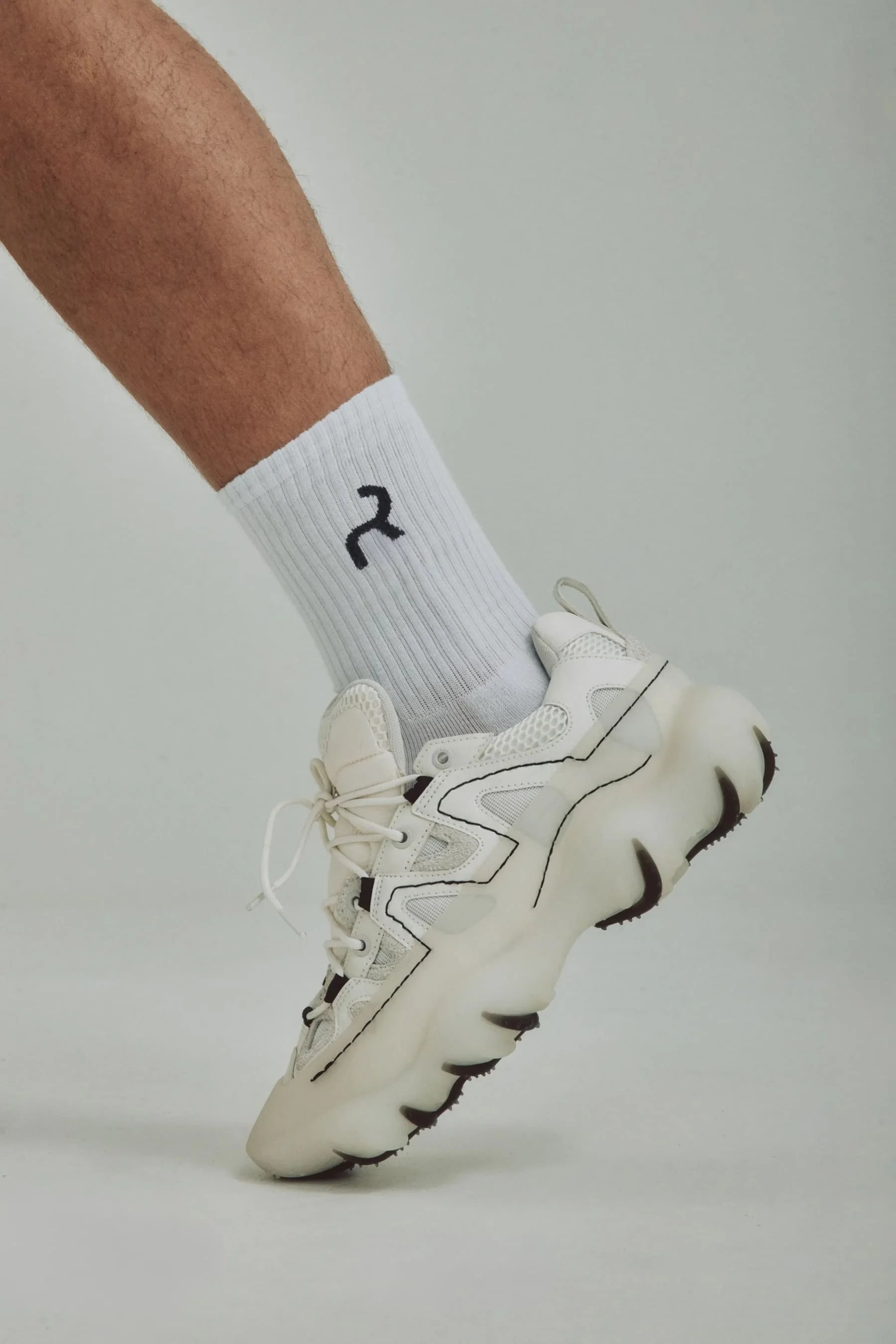 Men's white socks Nova Remanence 