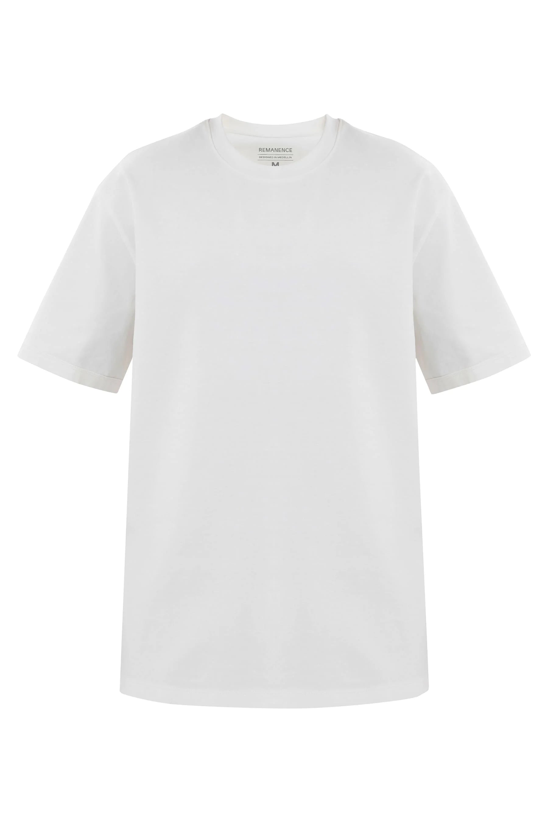 Men's white relaxed fit t-shirt Cling – Remanence International