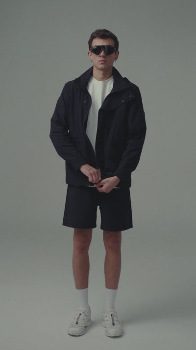 Video showing fit and details of Men's white socks Nova